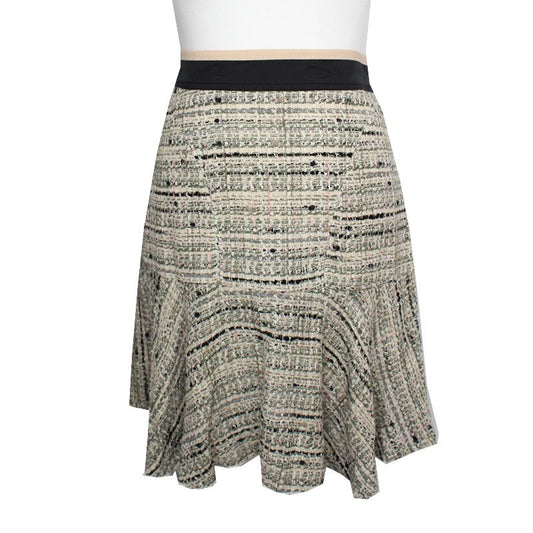 No. 21 N21 Tweed Yoke Mini Skirt 44 101289548