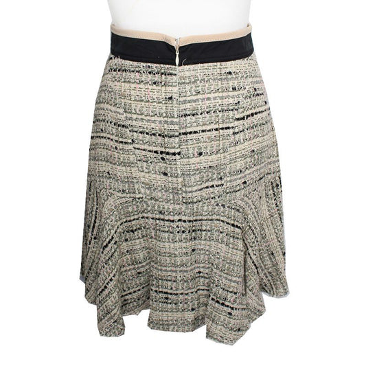 No. 21 N21 Tweed Yoke Mini Skirt 44 101289548