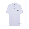Stone Island Logo Patch Polo Short Sleeve T-Shirt 101455797 [P]