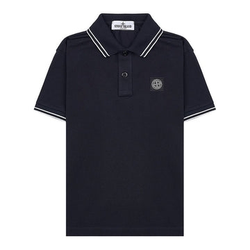 STONE ISLAND Polohemd mit Logo-Patch für Jungen (Erwachsenentragbar) 801621348 V0020 (14) 101455798