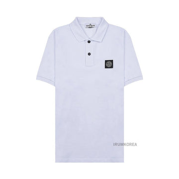 STONE ISLAND V1001 ロゴパッチ ポロ半袖Tシャツ 101455890
