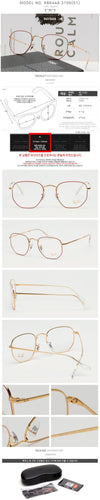Ray Ban RB6448 3106 Lightweight Glasses Hexagon Polygon Retro 65872941 [P]