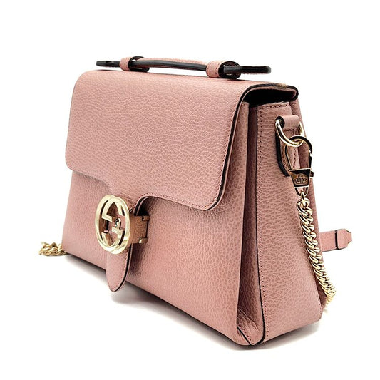 GUCCI インターロッキング トップハンドル トート兼ショルダーバッグ 510302 101475124
