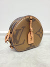 Louis Vuitton Reverse Giant Monogram Boucle Chapo Souffle Crossbody Brown 101561681 [P]