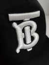 BURBERRY Schwarz TB gestickte Monogramm Mesh Baseballmütze 8019211 101606745 [P]