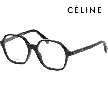 Celine CL50089I 001 Eyeglass Frame Black Acetate Square Oversized 101621278