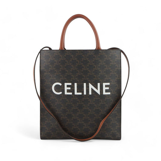 CELINE トリヨンフ バーティカル カバスバッグ スモール 33156 101623525