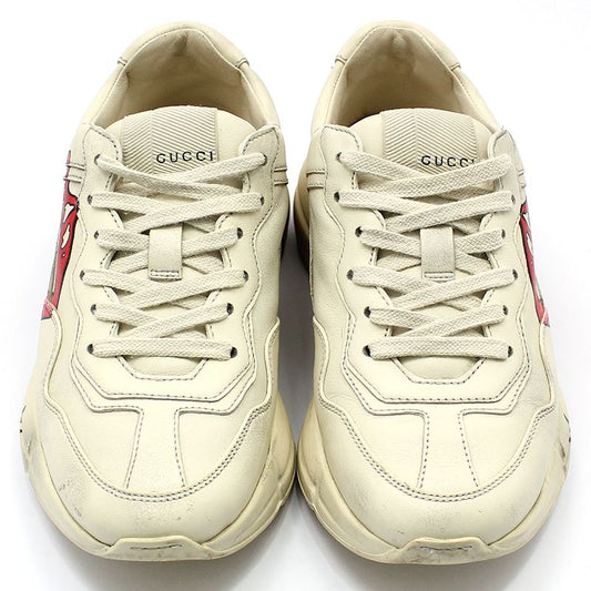 GUCCI 552093 ロイトン ライトン ダーティ リップ レザー スニーカー 34.5 101631408