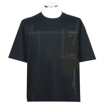 Hermes 23FW HARNAIS 3D Men's Short Sleeve T-Shirt 101718665