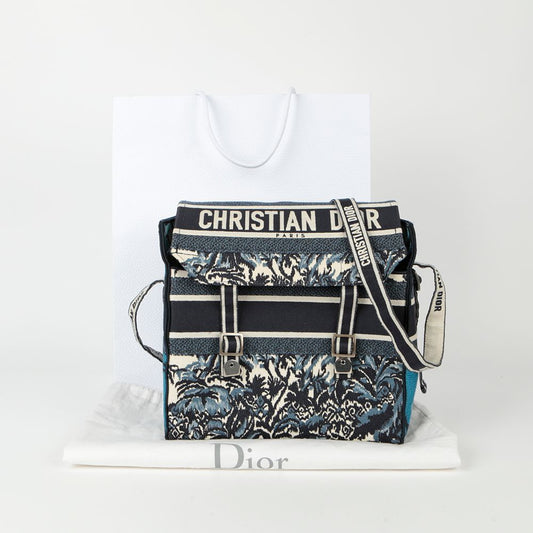 DIOR エンブロイド パーム ツリー キャンプ メッセンジャー バッグ 101625717