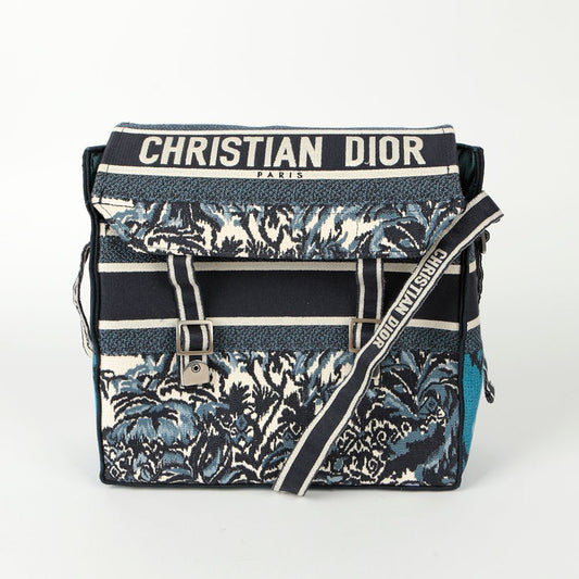 DIOR エンブロイド パーム ツリー キャンプ メッセンジャー バッグ 101625717