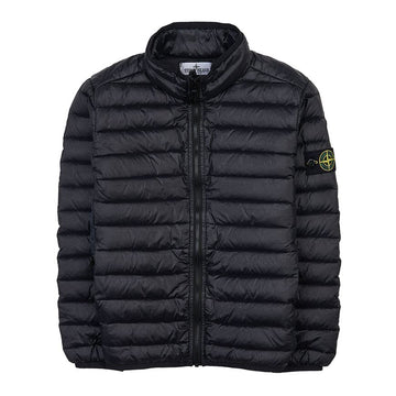 Stone Island Down Hooded Padding with Badge Patch (Boys) - 6-8 101935069