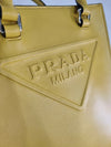PRADA Dreieck-Logo Prägung Tote Bag Mini Crossbody 102241512 [P]