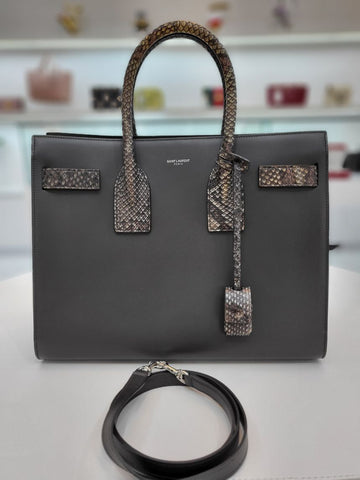 SAINT LAURENT Sac de Jour Grauer Shopper 378299 102259581