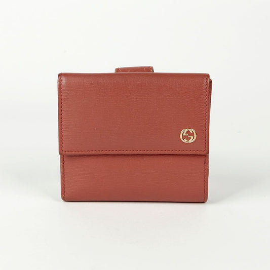 Gucci Interlocking Flap Compact Wallet 309704 101610758
