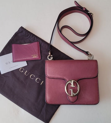 GUCCI Mini Crossbody Bag mit doppeltem G 279702 102275295