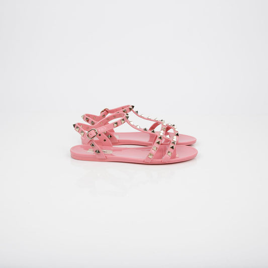 VALENTINO Rockstud Jelly Sandalen 36 101609940