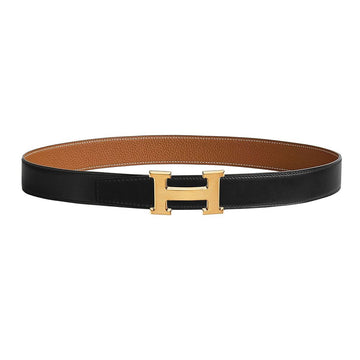 Hermes Men's Reversible Leather Strap Belt 32mm H073967CAAA 151646043