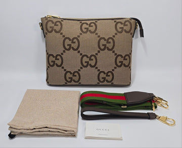 GUCCI ジャンボ GG スプリーム メッセンジャー クロスボディバッグ 103125866