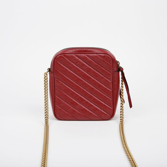 GUCCI 550155 GG マーモント チェーンショルダークロスバッグ 101610430