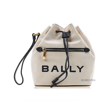 Bally Mini Bucket Bag with Logo Print for Women 103200184