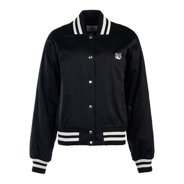 MAISON KITSUNE Damen Satin Bomberjacke 103223738