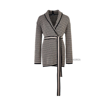 MaxMara Women's Checked Cotton Cardigan 103225338