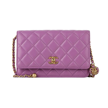 CHANEL AP1450 Lammleder Klassische WOC Gold-Ketten Crossbody-Tasche 33209 103632876