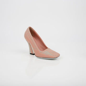 FENDI Freiheit Quadrat Pumps 35 102333561