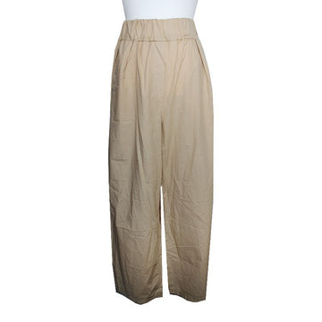 TENSIONE IN Beige Baumwolle Weite Bundhose 66 103688777