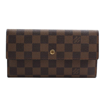 LOUIS VUITTON Damier 3-Falt Geldbeutel 103691100