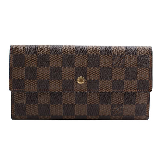 Louis Vuitton Damier Three-Fold Wallet A01234 103691100