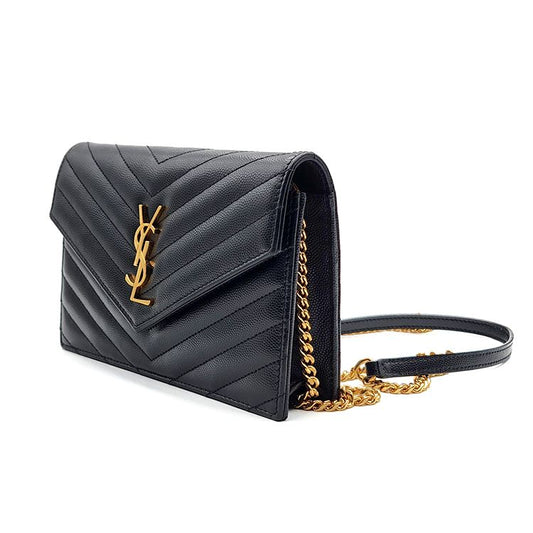SAINT LAURENT モノグラム エンベロープ チェーン クロスバッグ (393953) L835238 103753868