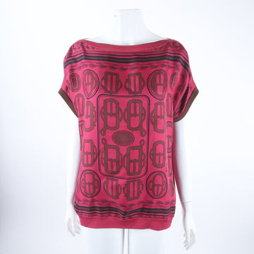 Hermes Silk Short Sleeve 127552 [P]