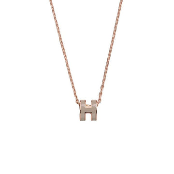 HERMES Mini Pop H Maronglanz Rose Gold Damen Halskette H147992FO55 103851419 [P]