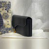 Dior Christian Accordion Black Card Holder 103960551 [P]
