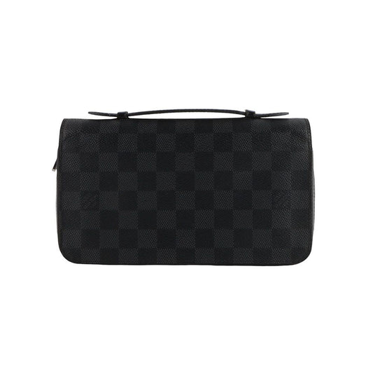 Louis Vuitton N41503 Damier Graphite Canvas Zippy XL Clutch 33270-1 104014654