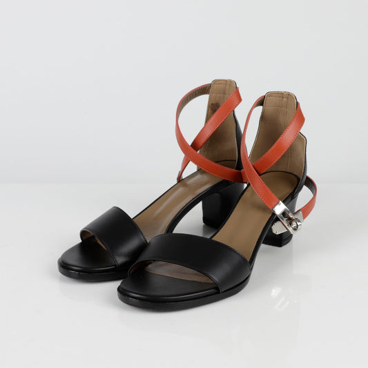 Hermes Manège Kelly Sandals Heels 37.5 103658610