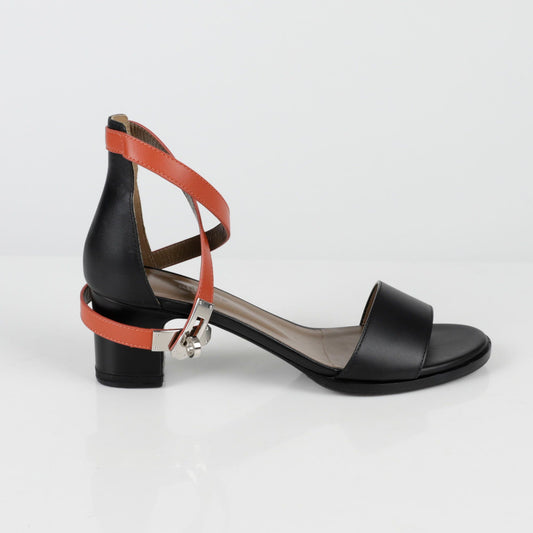 Hermes Manège Kelly Sandals Heels 37.5 103658610