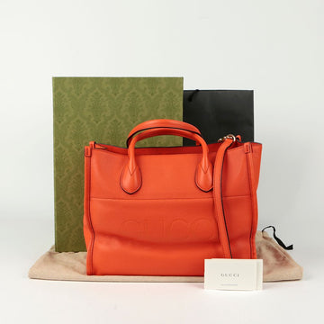 GUCCI 674822 ロゴ スモール トート ショルダーバッグ 102332214