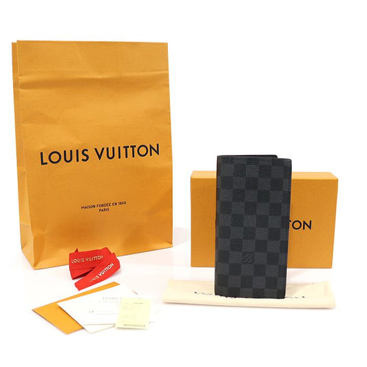 Louis Vuitton Damier Graphite Canvas Brazza Wallet N62665 104056784