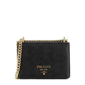 PRADA 24FW 女性 サフィアーノ ショルダーバッグ (1BD133 2EDV F0002) 104060642