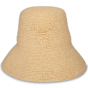 PRADA Raffia Bucket Hat 24 1HC264 2M2K F0018 104367162