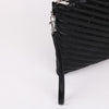 SAINT LAURENT シルバー マトラッセ ブラック ニューミディアム クラッチバッグ 559193 105268302 [P]