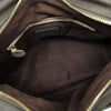 Chloe 8HS891 Gray Leather Gold-Plated Paraty Medium Shoulder Bag 105498436 [P]
