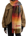 ISABEL MARANT Alpaka-Schal mit Logo 80% Alpaka, 20% Polyamid 37 x 214 cm 105552620 [P]