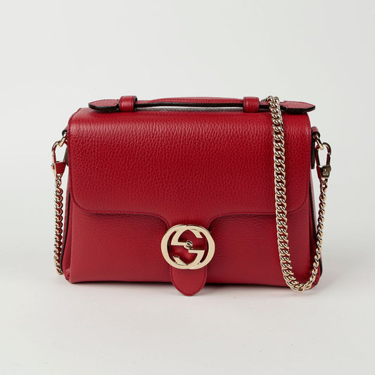 GUCCI インターロッキング トップハンドル トート ショルダーバッグ 103950406