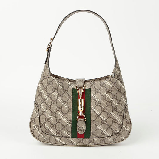 GUCCI 636706 ハッカープロジェクト ジャッキー 1961 スモール ホーボー ショルダーバッグ 105367218