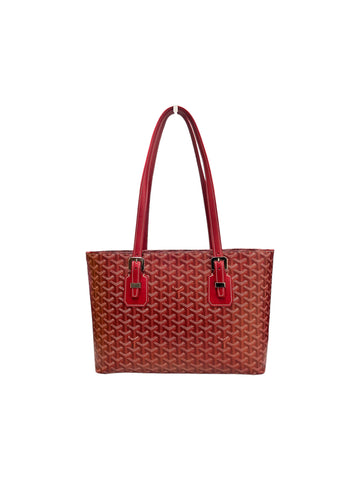 GOYARD ガランテ MM スペシャルカラー レッド ショルダーバッグ 105750386