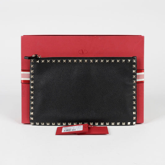 Valentino RW0P0269 Rockstud Clutch Bag 105355834